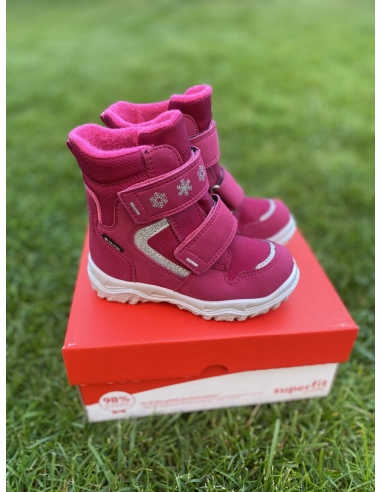 Superfit rožiniai žieminiai batai mergaitėms
